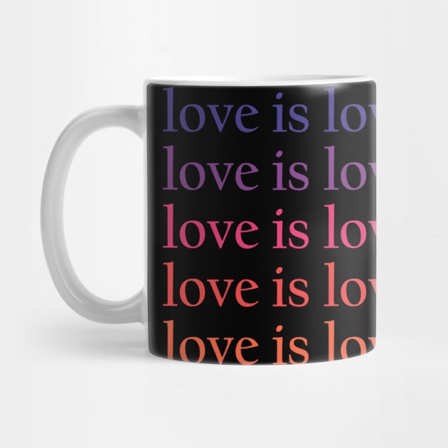 Love Is Love colorful by theMstudio